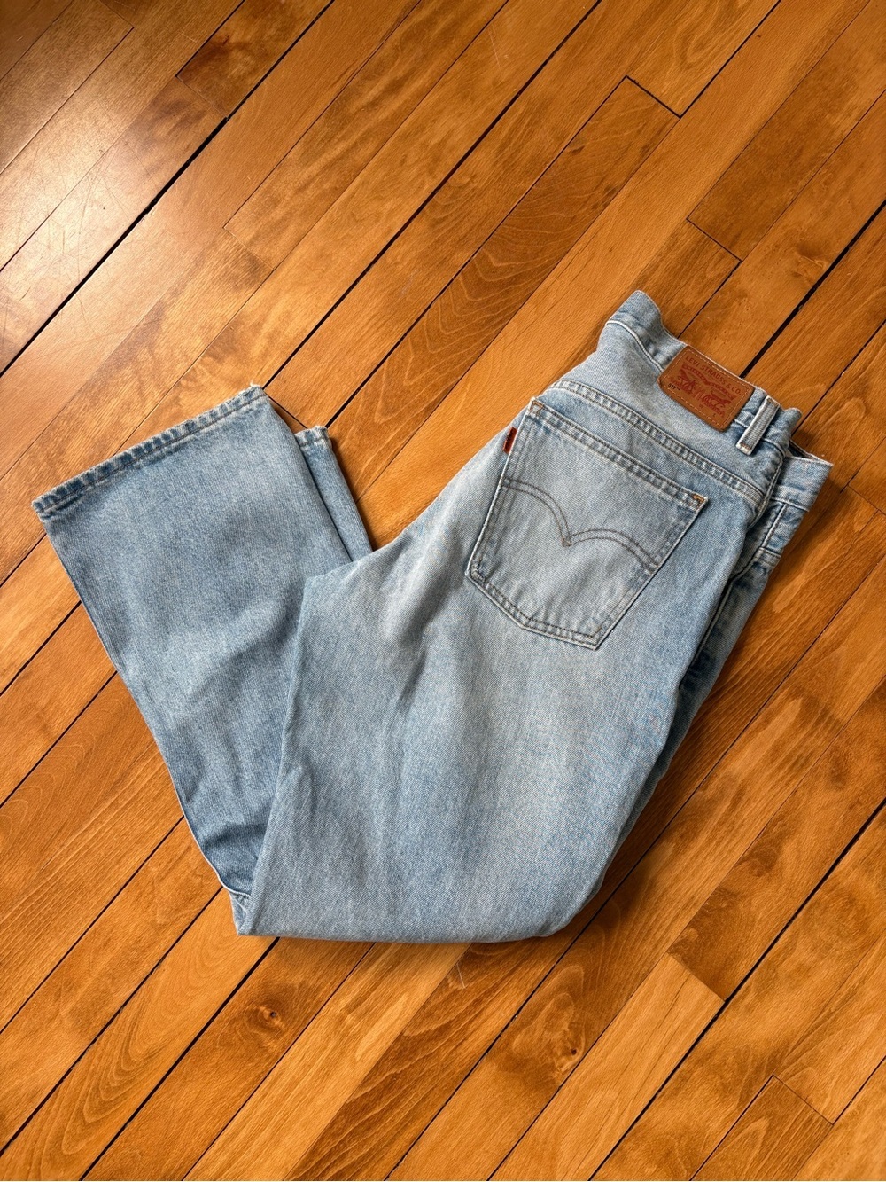 Levi's 517 Light Blue Ankle Crop Jeans Size 30